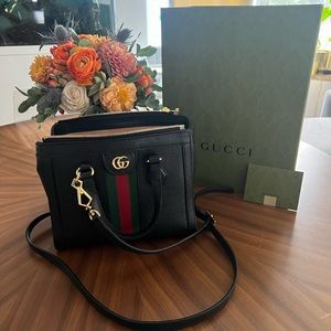 Gucci OPHIDIA GG SMALL TOTE BAG